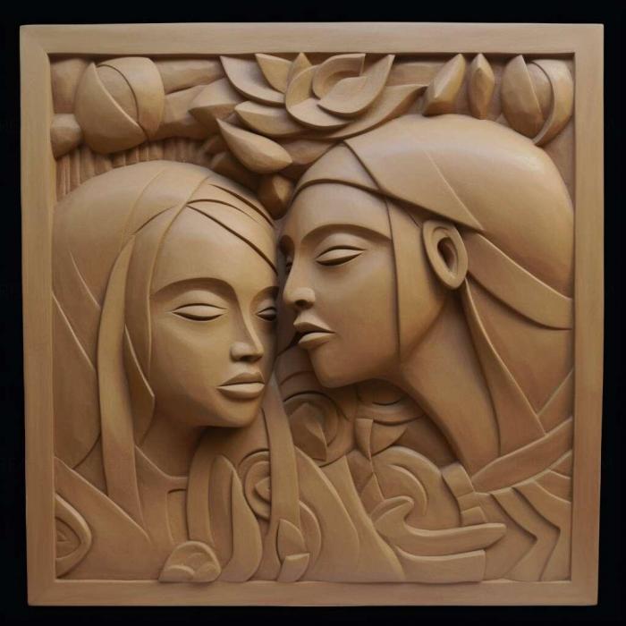 نموذج ثلاثي الأبعاد لآلة CNC 3D Art 